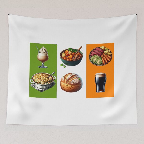 Item preview, An Ode to Irish Food and Drinks designed and sold by TravelingPlateS.