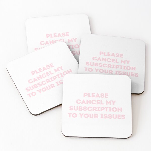 Item preview, Cancel my Subscription designed and sold by Toby’s Treasures.