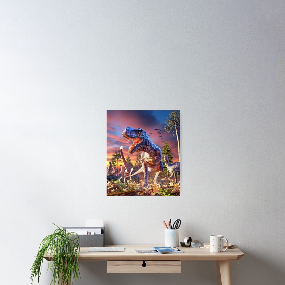 T-Rex_Attack Poster