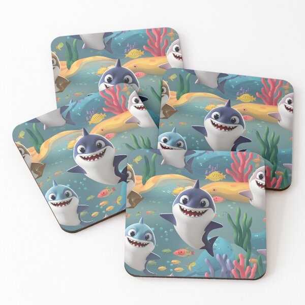 Item preview, Be Cute Sharks designed and sold by Printtplus.
