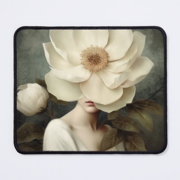 Aperçu de l'œuvre Fille et fleurs. Anémones créée et vendue par maxa0109.