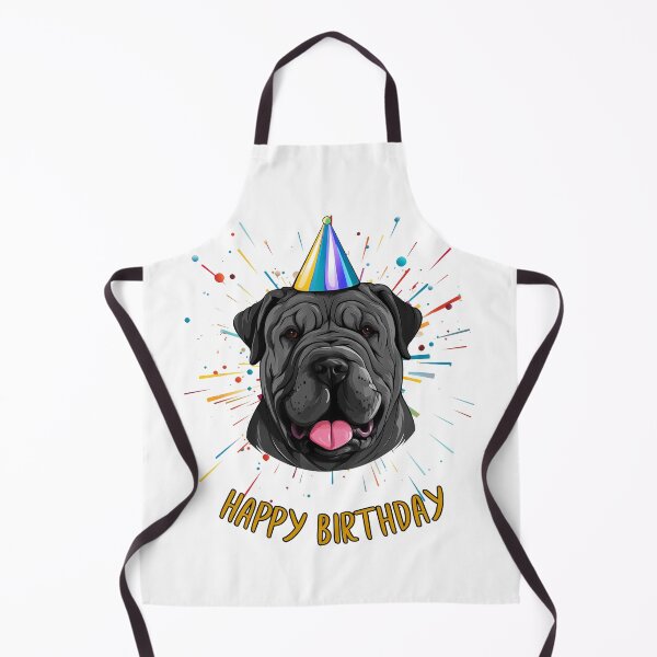 Item preview, Birthday Shar-pei - Black - Happy Birthday! designed and sold by wotsthis.