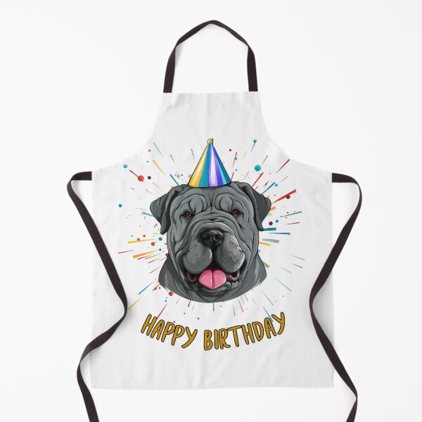 Item preview, Birthday Shar-pei - Blue Dilute - Happy Birthday! designed and sold by wotsthis.