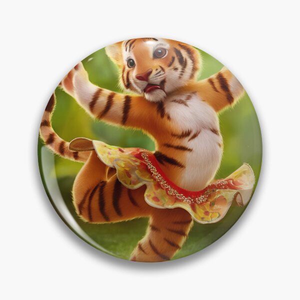 Item preview, Happy Dancing Tiger designed and sold by Printtplus.