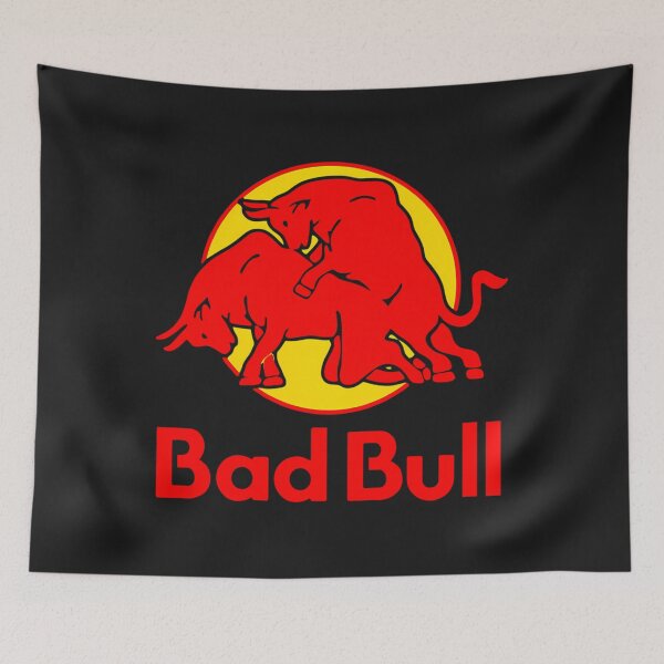 Item preview, Bad Bull Logo Brand Parody Spoof designed and sold by PaulKerner.