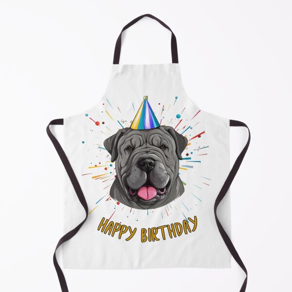 Item preview, Birthday Shar-pei - Lilac Dilute - Happy Birthday! designed and sold by wotsthis.