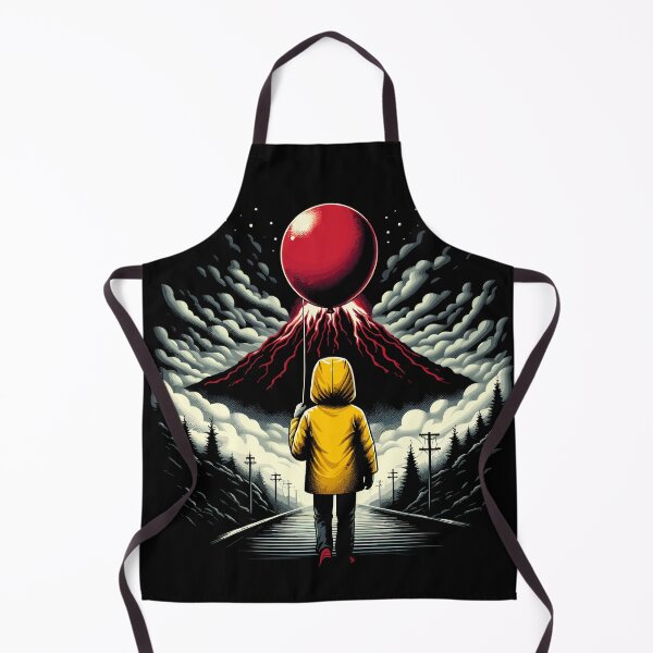 Item preview, Mystic Volcano Adventure Red Balloon designed and sold by Quirky Shirts.