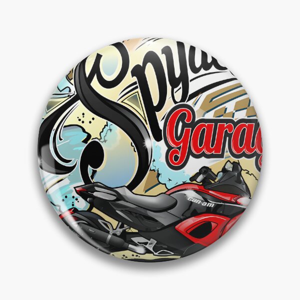 Item preview, Can-Am Spyder Garage Sign Logo designed and sold by TiffanyHeffe.