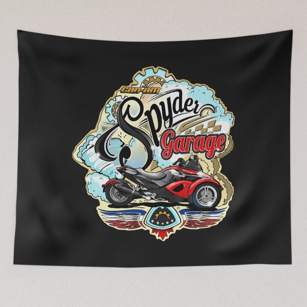 Item preview, Can-Am Spyder Garage Sign Logo designed and sold by TiffanyHeffe.