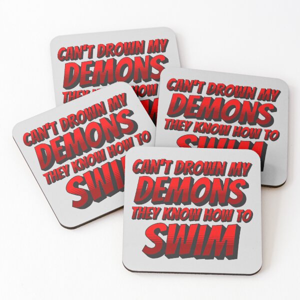 Item preview, Cant Drown my Demons designed and sold by Lil-Bit-Batty.