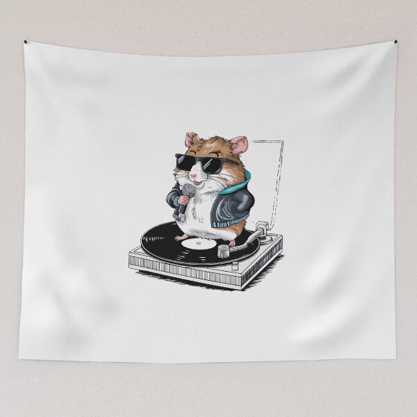 Item preview, Peace Singer Hamster Meme  designed and sold by CrazyThings529.