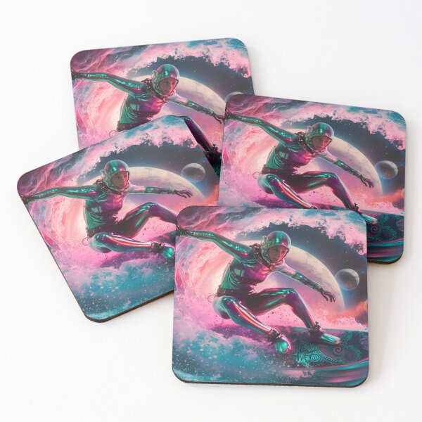 Item preview, Futuristic Space Surfer designed and sold by Printtplus.