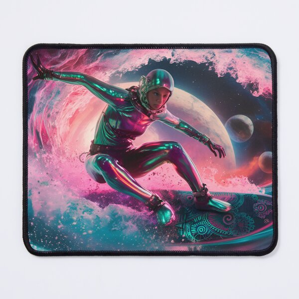 Item preview, Futuristic Space Surfer designed and sold by Printtplus.