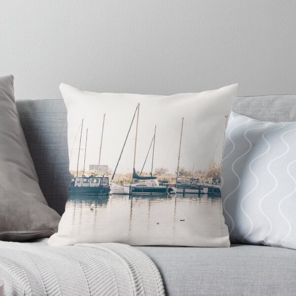Item preview, Harbor of a dutch village with sailing yachts designed and sold by dvoevnore.