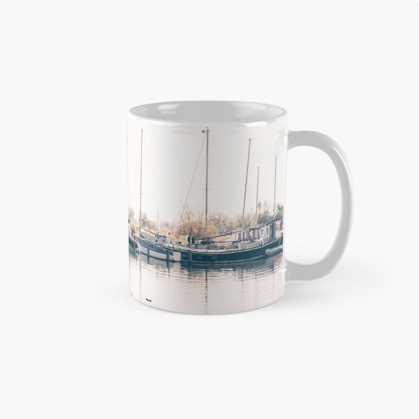 Item preview, Harbor of a dutch village with sailing yachts designed and sold by dvoevnore.