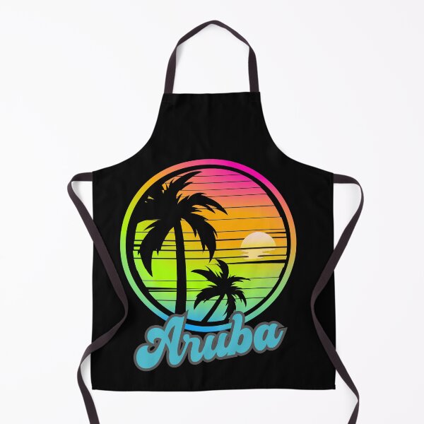 Item preview, ARUBA - Aruba Vintage Sunset, Aruba 80s Sunrise, Beach Lifestyle, Spring Break, Tropical Vacation designed and sold by Sun Sand & Sea Art.
