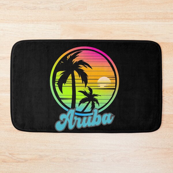 Item preview, ARUBA - Aruba Vintage Sunset, Aruba 80s Sunrise, Beach Lifestyle, Spring Break, Tropical Vacation designed and sold by Sun Sand & Sea Art.