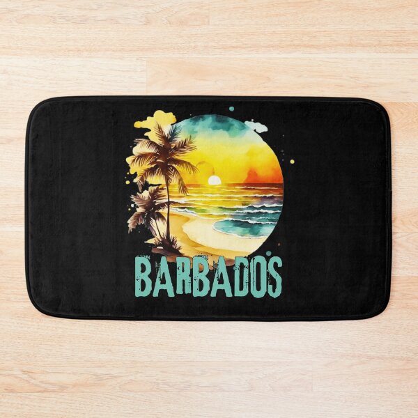 Item preview, BARBABOS - Barbados Vintage Sunset, Barbados Watercolor Sunrise, Beach Lifestyle, Spring Break, Tropical Vacation designed and sold by Sun Sand & Sea Art.