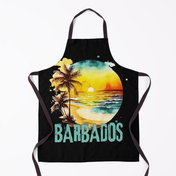 Item preview, BARBABOS - Barbados Vintage Sunset, Barbados Watercolor Sunrise, Beach Lifestyle, Spring Break, Tropical Vacation designed and sold by Sun Sand & Sea Art.