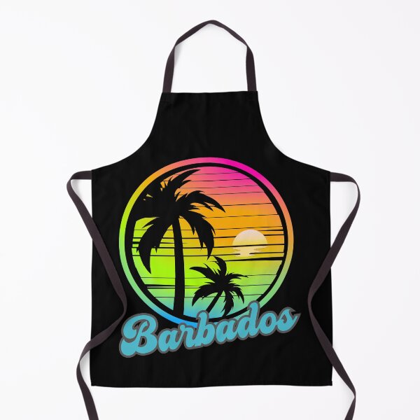 Item preview, BARBADOS - Barbados Vintage Sunset, Barbados 80s Sunrise, Beach Lifestyle, Spring Break, Tropical Vacation designed and sold by Sun Sand & Sea Art.