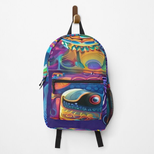 Item preview, Abstract Huichol Whale designed and sold by Atelier-Arcano.