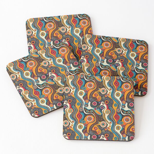 Item preview, Aboriginal Journey Unfolds pattern designed and sold by Chomchol.