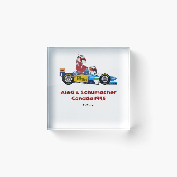 Item preview, Jean Alesi  Michael Schumacher - Canada 1995 Car.toon designed and sold by RigobertoWorth.