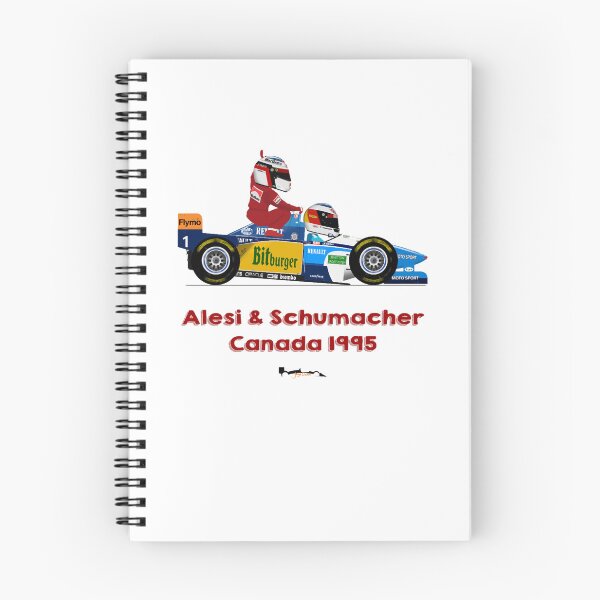 Item preview, Jean Alesi  Michael Schumacher - Canada 1995 Car.toon designed and sold by RigobertoWorth.