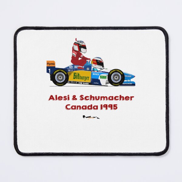 Item preview, Jean Alesi Michael Schumacher - Canada 1995 Car.toon designed and sold by RigobertoWorth.