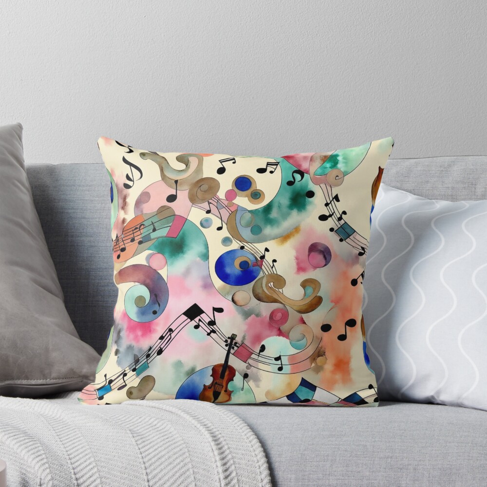 Item preview, Throw Pillow designed and sold by GirlCoder.