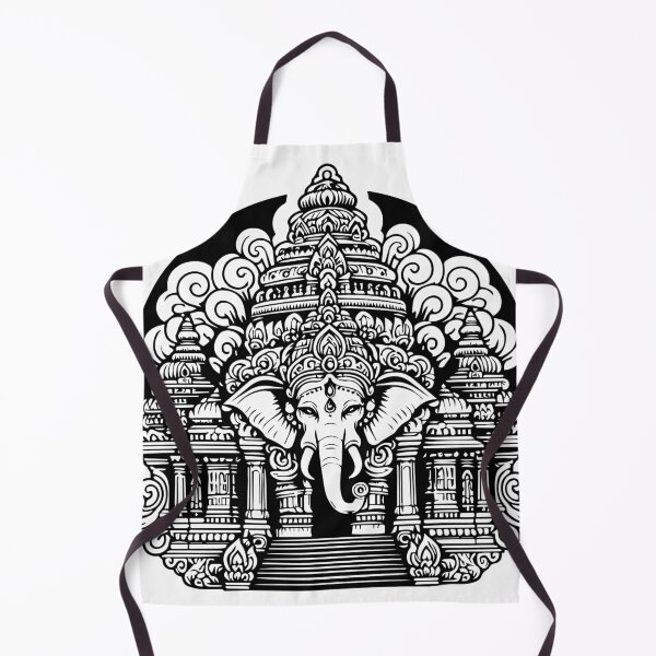 Item preview, Elephant art temple designed and sold by balanlevin.