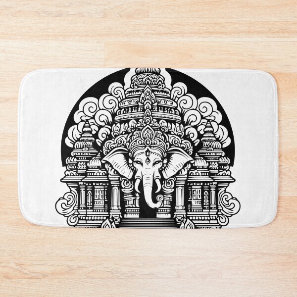 Item preview, Elephant art temple  designed and sold by balanlevin.