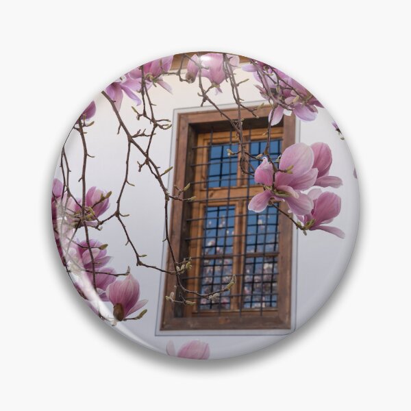 Item preview, Pink Magnolia Floral Profusion designed and sold by Georgia Mizuleva.