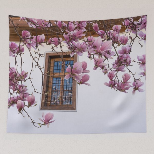 Item preview, Pink Magnolia Floral Profusion designed and sold by Georgia Mizuleva.