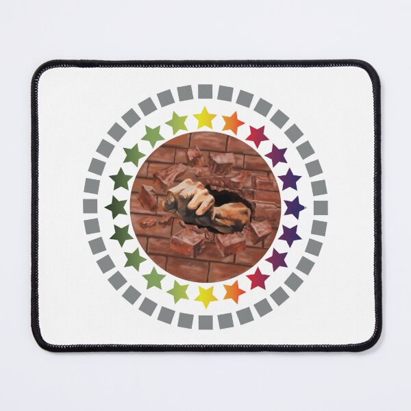 Item preview, "Breaking Boundaries: Fist Breaks Wall" designed and sold by RhonDesign.