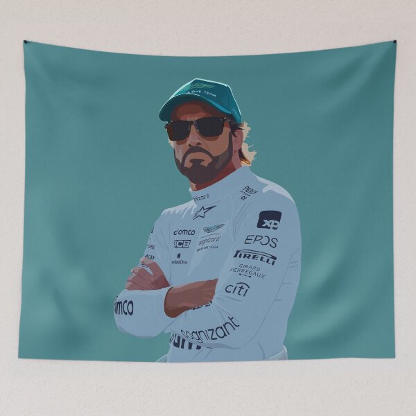 Item preview, Fernando Alonso designed and sold by makistickers.