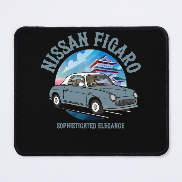 Item preview, Lapis Grey Nissan Figaro - Design 14 designed and sold by RigobertoWorth.