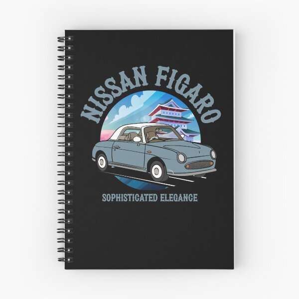 Item preview, Lapis Grey Nissan Figaro - Design 14 designed and sold by RigobertoWorth.