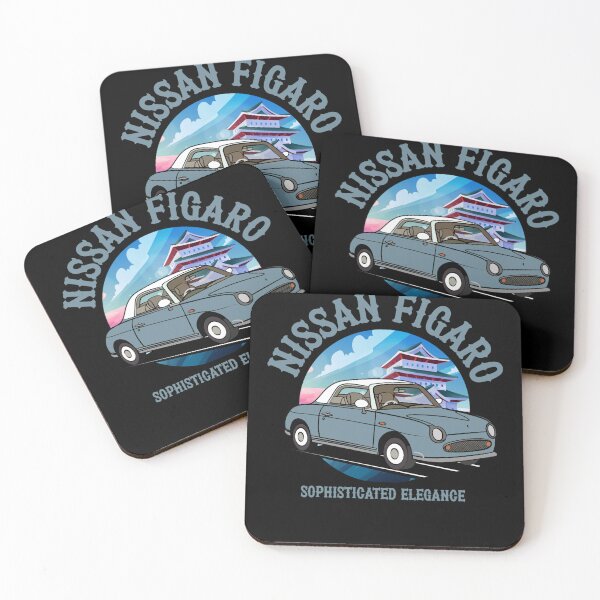 Item preview, Lapis Grey Nissan Figaro - Design 14 designed and sold by RigobertoWorth.