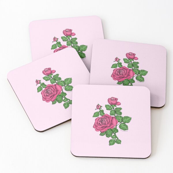 Item preview, Mid Pink High-Centered Rose Bloom Double 16-25 Petals In 3+ Rows designed and sold by Rachael Taylor.