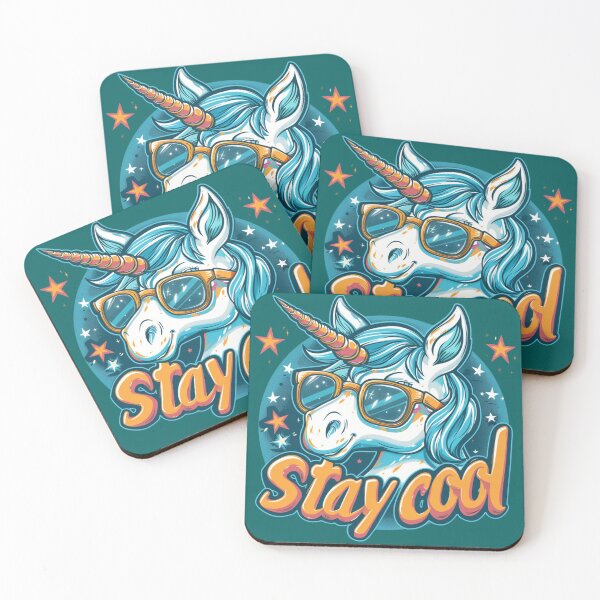 Item preview, Unicorn Chic: Stay Cool Edition designed and sold by Ace Apparel  Attire.