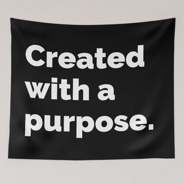 Item preview, Created With A Purpose, Men's Christian Scripture Quotes, Christian Women designed and sold by mattlee20.