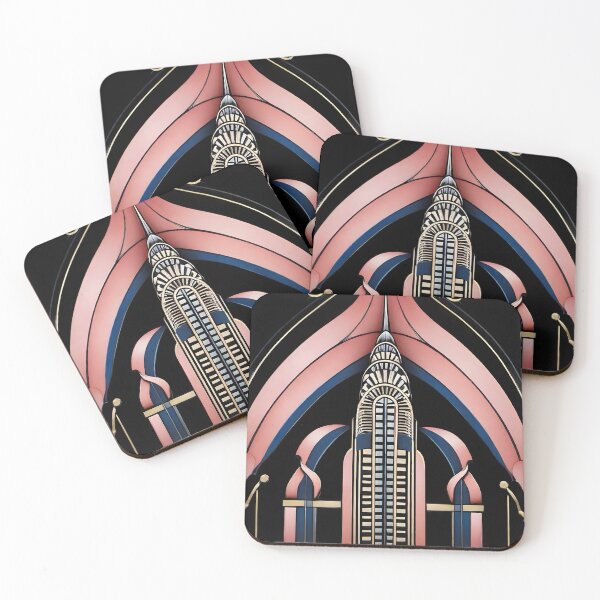 Item preview, Art Deco Geometric Architecture designed and sold by SloganExpress.