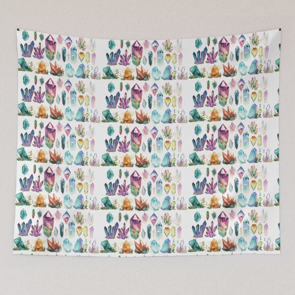 Item preview, Whimsical Crystal Collection: Vibrant Gems for Your Soul designed and sold by 33wolvesdesigns.