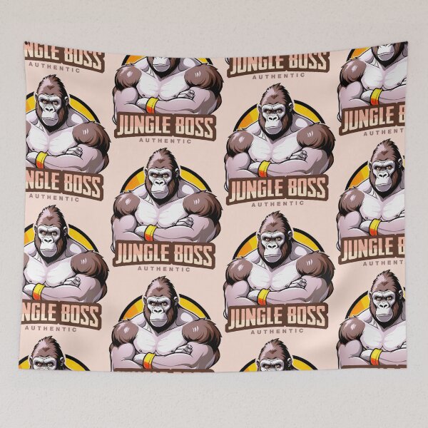 Item preview, Jungle Boss - Gorilla graphic - Gorilla  designed and sold by deluxelion.