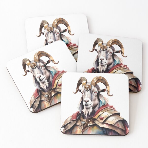 Item preview, Goat as King  designed and sold by Dilendor.
