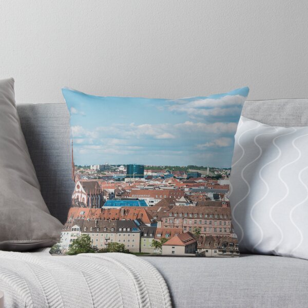 Item preview, Aerial view of the historic city of Wurzburg designed and sold by dvoevnore.