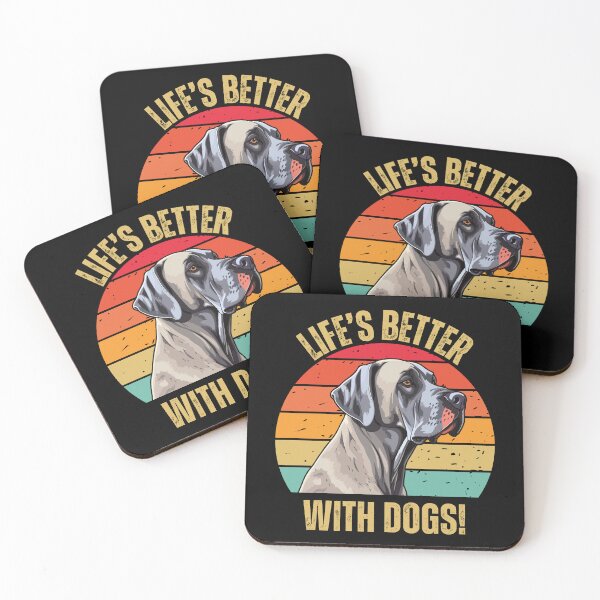 Item preview, Life's Better With Dogs designed and sold by AussieWonders.