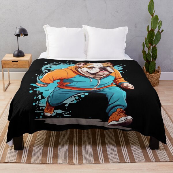Item preview, Bulldog Streetwear Jogging Aesthetic Fitness designed and sold by LuminOrb.