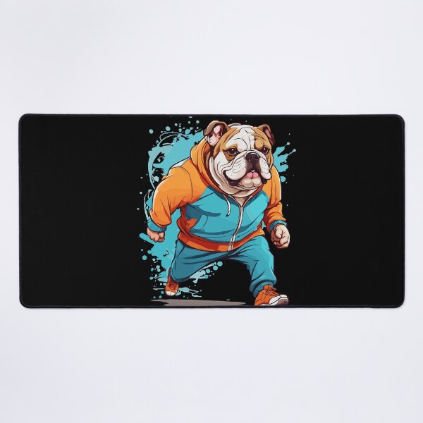 Item preview, Bulldog Streetwear Jogging Aesthetic Fitness designed and sold by LuminOrb.